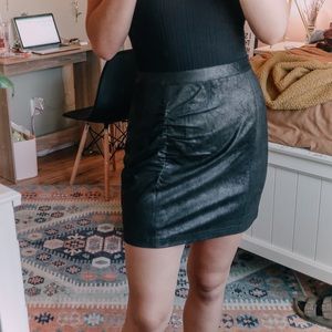 Free People Rumi Ruched skirt